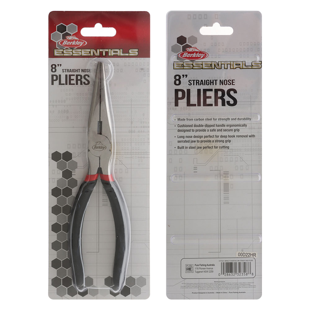Berkley Essentials Long Nose Pliers 8in