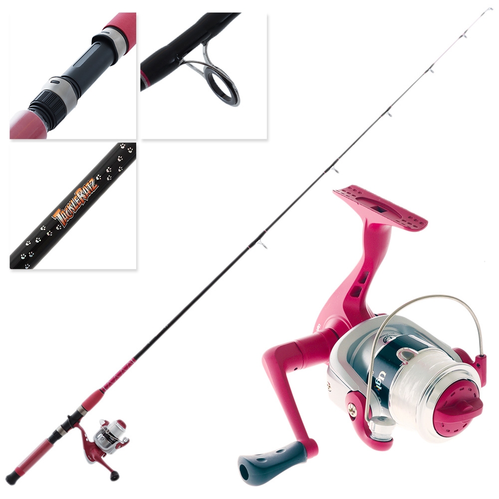 Ugly Stik TackleRatz Spinning Kids Combo Pink 5ft 1pc