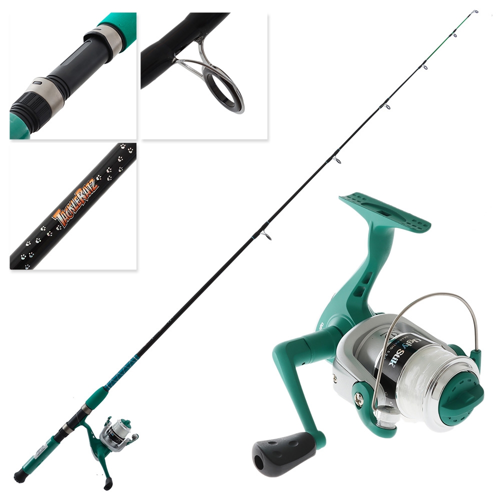 Ugly Stik TackleRatz Spinning Kids Combo Green 5ft 1pc