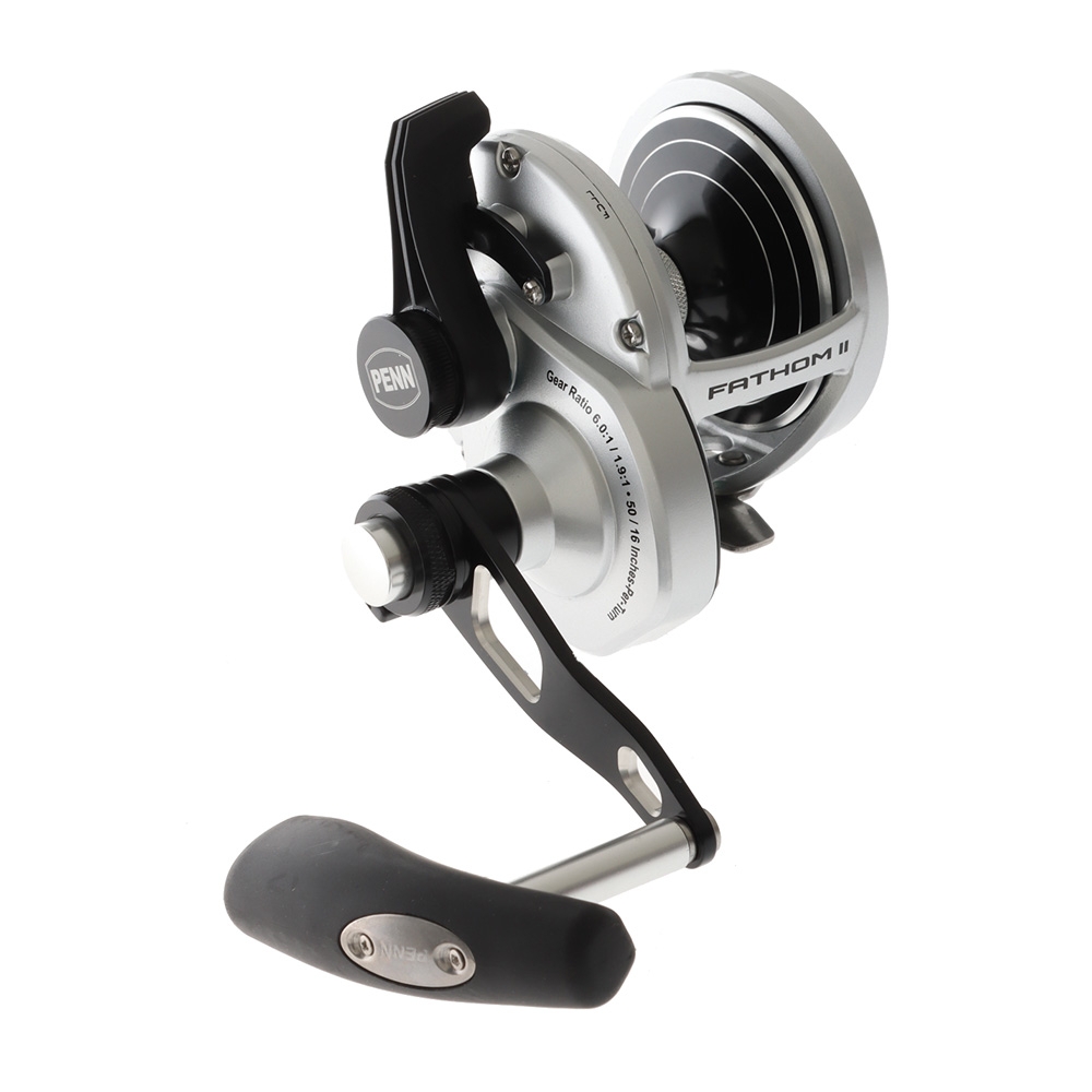 PENN Fathom II 40N Mercenary 2-Speed OH Jigging Combo 5ft 8in PE5-8 350g 1pc