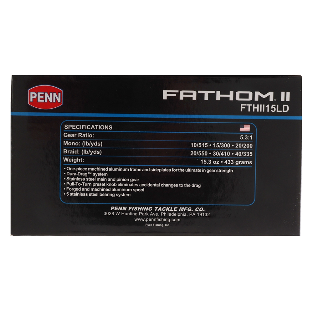 PENN Fathom II 15 Lever Drag Reel