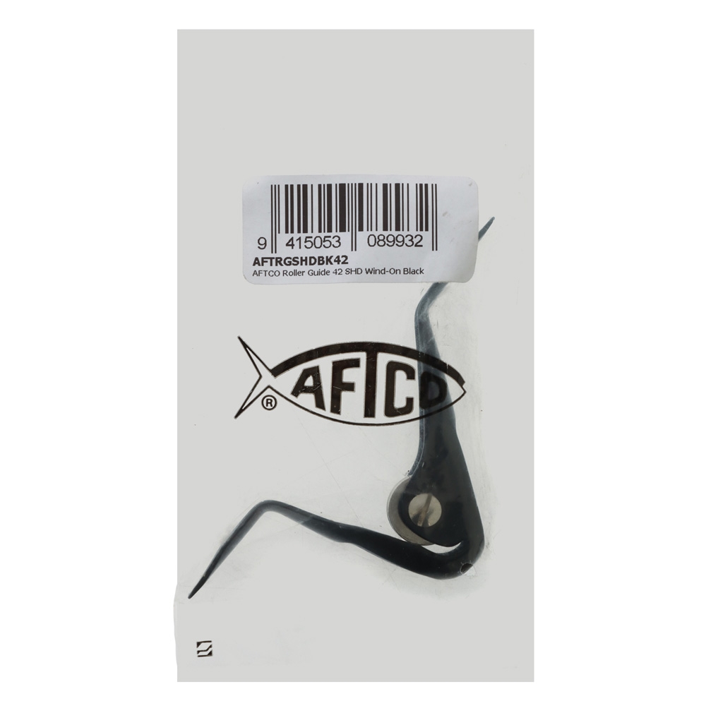 AFTCO Big Foot Super Heavy Duty Wind-On Roller Guide #42 Black
