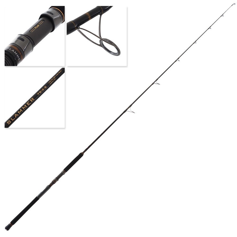PENN Slammer 5500 IV Stickbait Topwater Combo incl Braid 50-80lb 7ft 9in 2pc