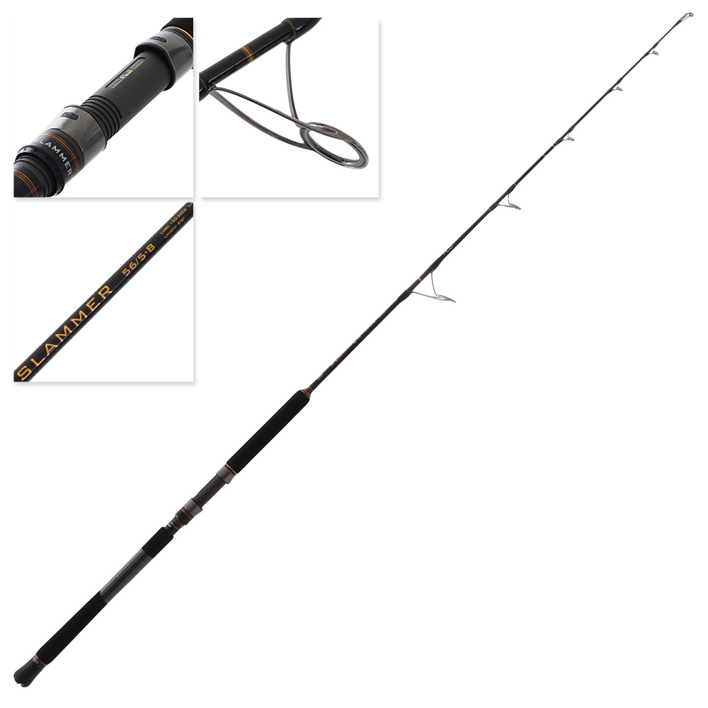 PENN Slammer 561XH Spin Jig Rod 5ft 6in PE5-8 50-80lb 1pc