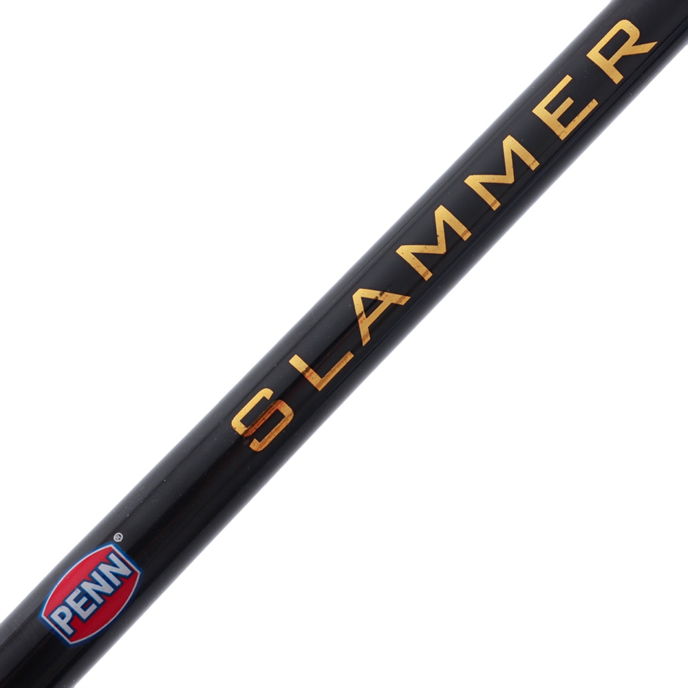 PENN Slammer 762MH Spinning Soft Bait Rod 7ft 6in PE2-4 2pc