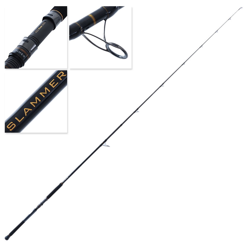 PENN Slammer 922H Spinning Topwater Stickbait Rod 9ft 2in PE3-5 2pc