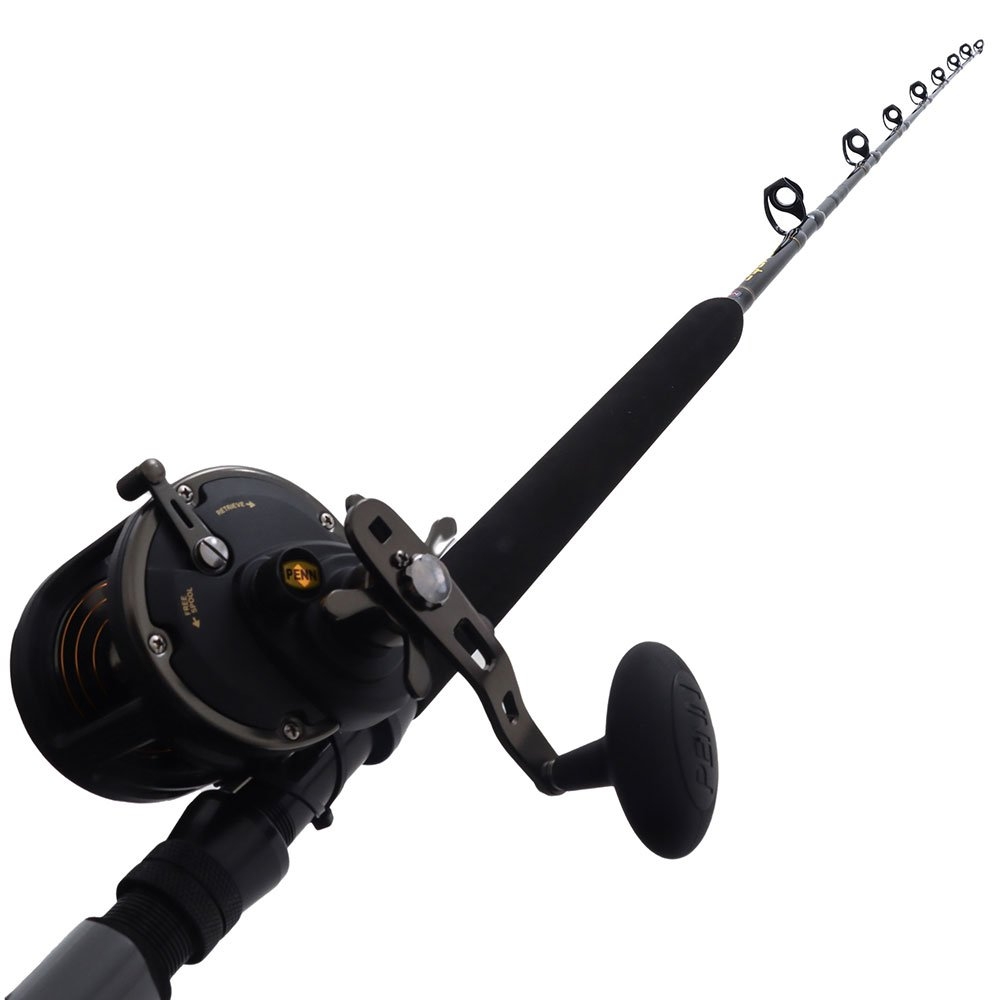 PENN Squall II 30 Level Wind Heavy Duty Overhead Combo 6ft 6in 10-15kg 1pc - Damaged Butt