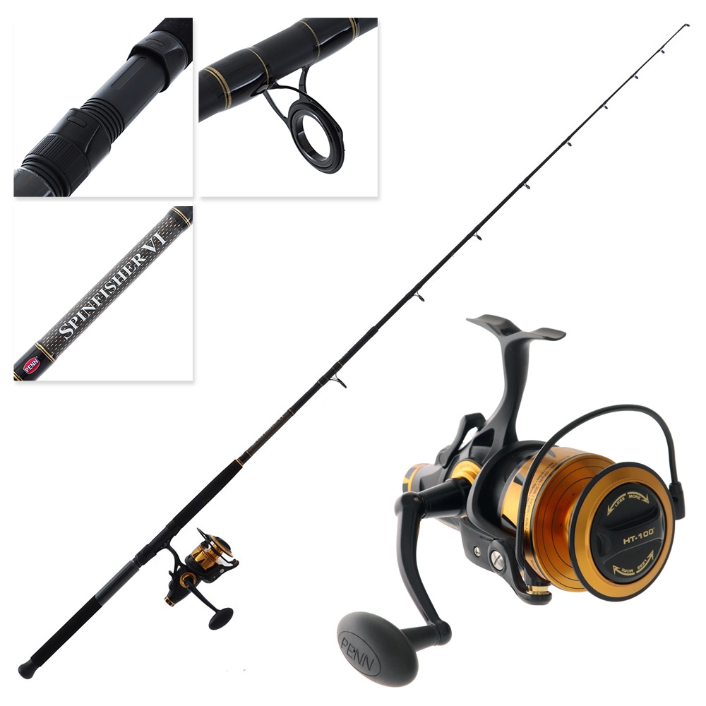 PENN Spinfisher VI 8500 Live Liner Strayline Combo 7ft 12-20kg 2pc