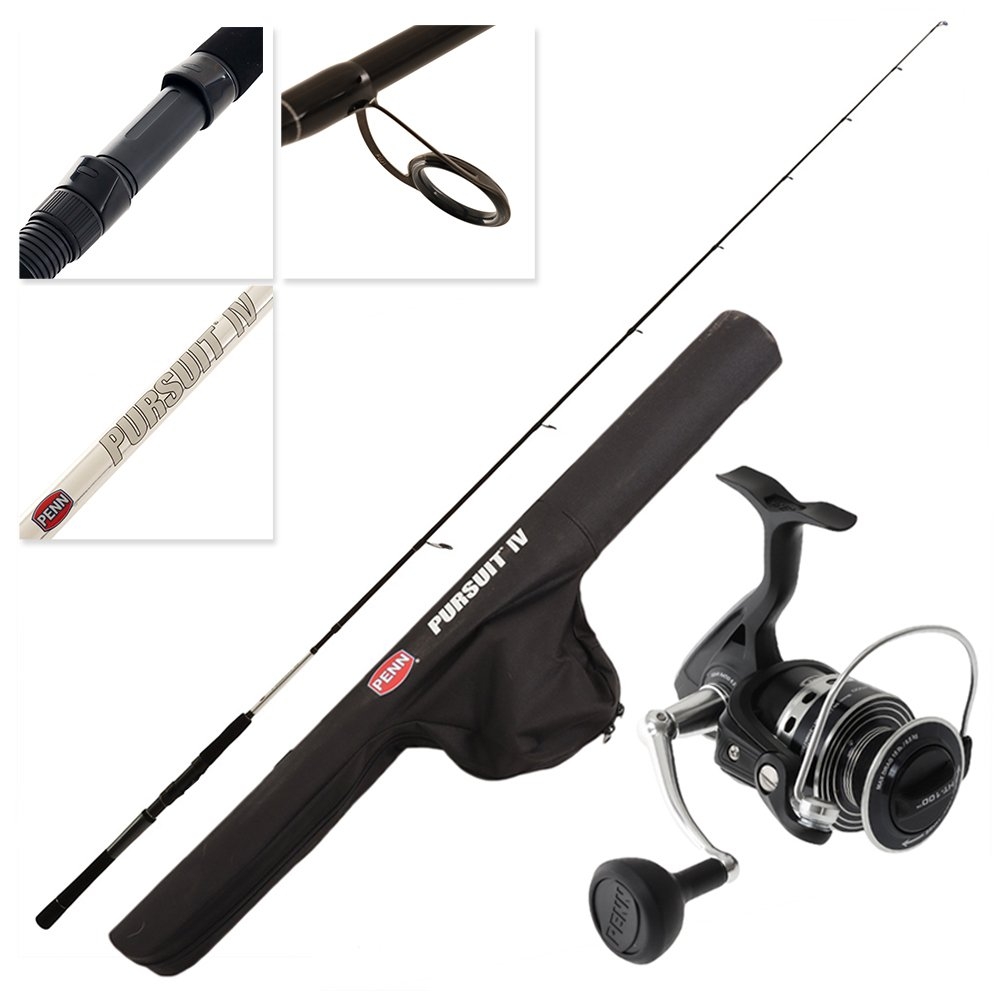 PENN Pursuit IV 4000 703M Travel Spin Combo with Travel Case 7ft 5-10kg 3pc