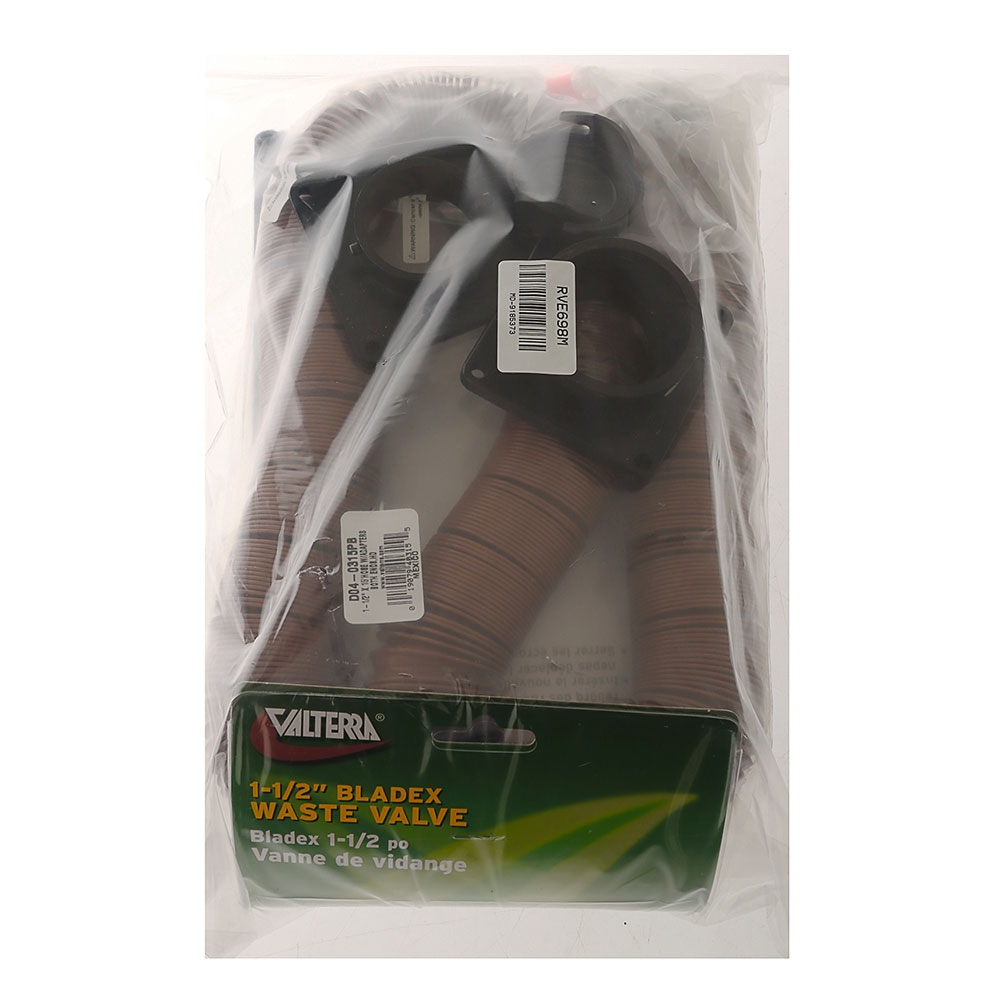 Valterra RV Waste Valve Kit 1.5in