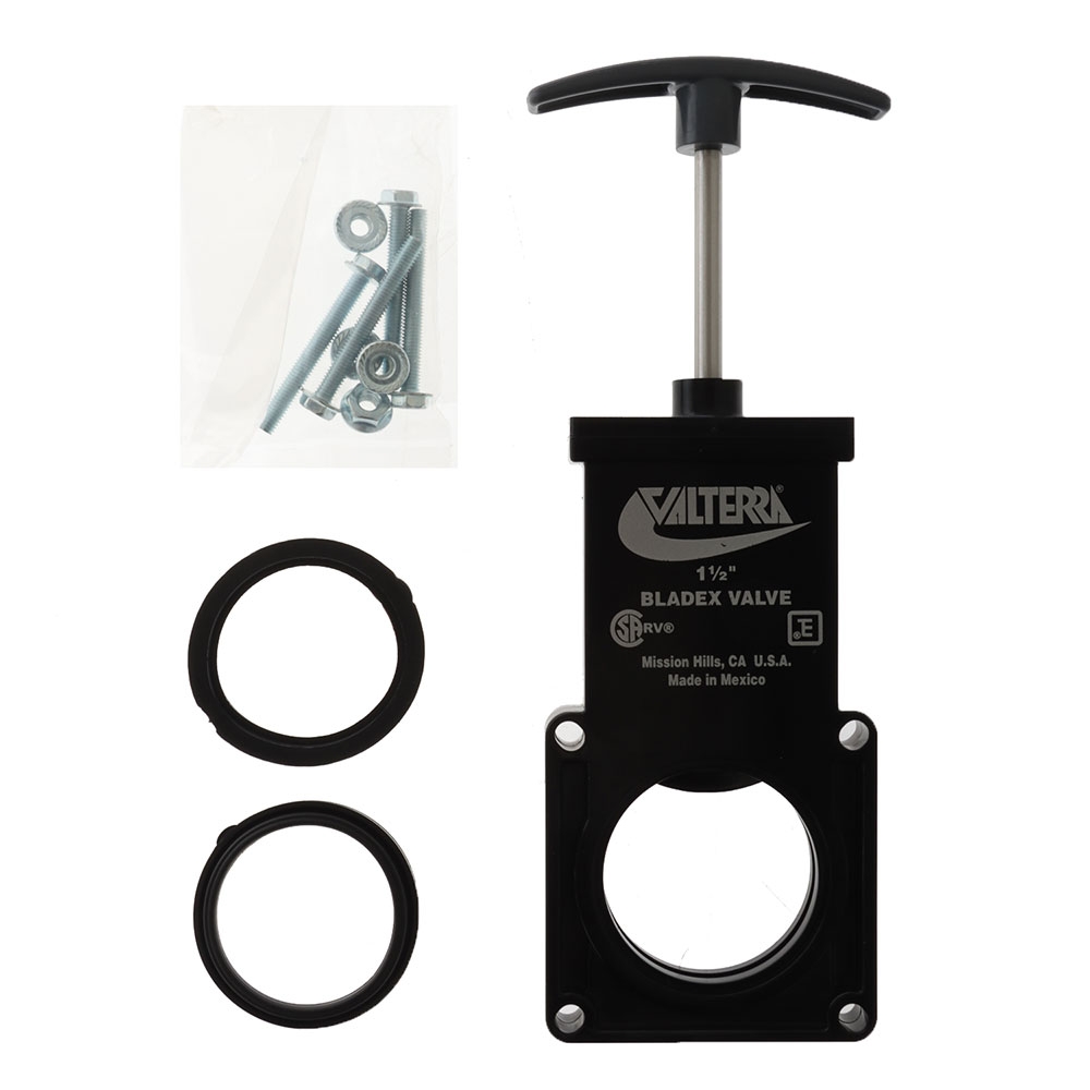 Valterra RV Waste Valve Kit 1.5in