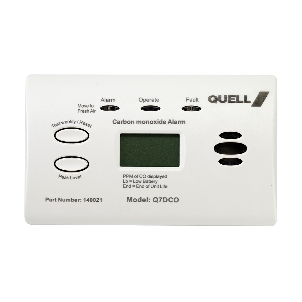 Quell Carbon Monoxide Alarm with Digital Display