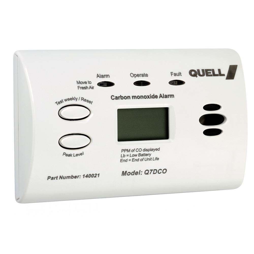 Quell Carbon Monoxide Alarm with Digital Display