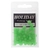 Holiday Glow Fishing Beads Green 7x10mm Qty 40