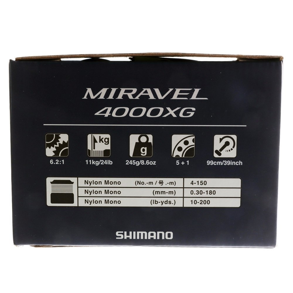 Shimano Miravel 4000XG X Slider Slow Jig Combo 6ft 6in 20lb 2pc