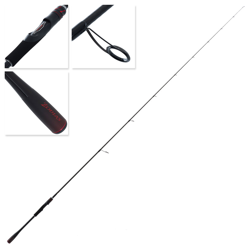 Shimano Zodias Light Spinning Rod 7ft 6in 3-6lb 3-10g 2pc
