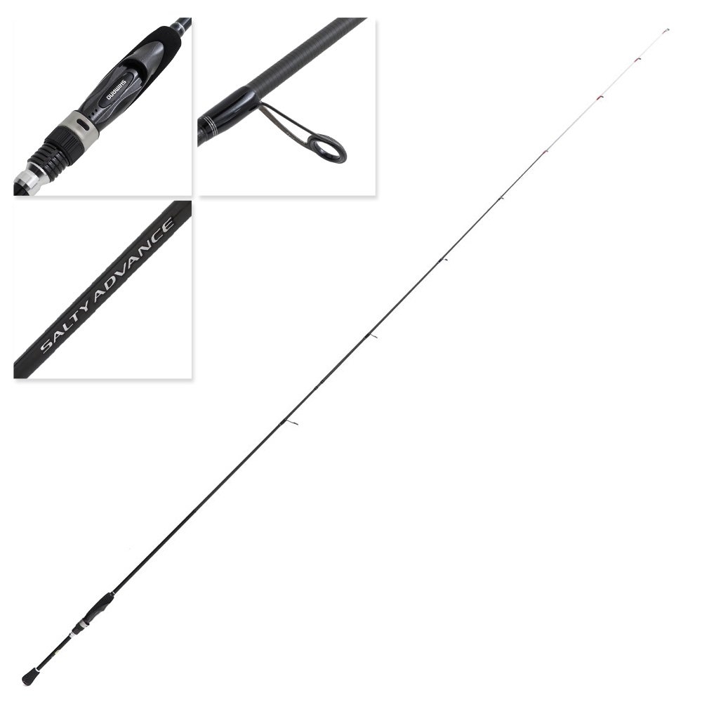 Shimano Salty Advance Light Spinning Rod 6ft 10in PE0.1-0.6 2pc