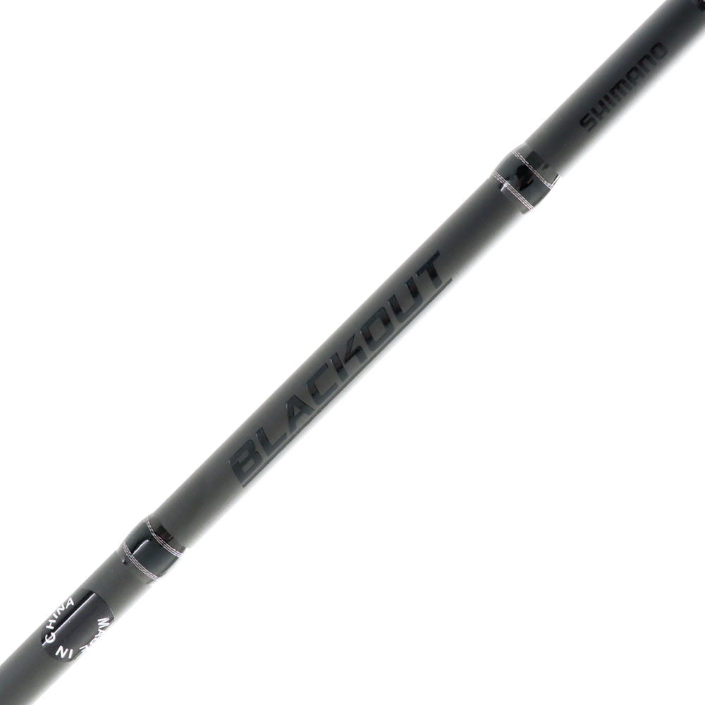 Shimano Blackout Light Spinning Canal Rod 8ft 2in 4-10lb 2-12g 2pc