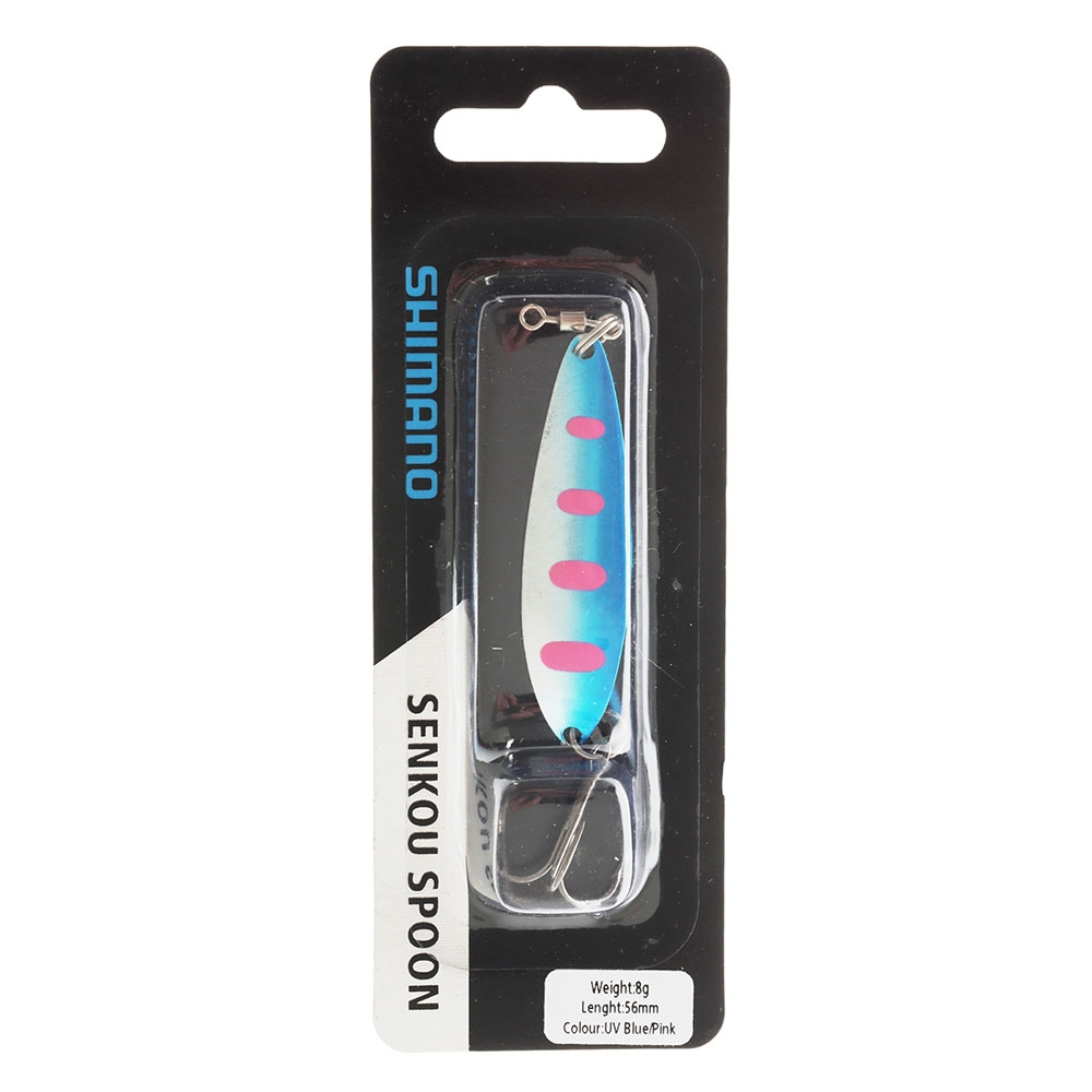 Shimano Senkou Spoon Lure 8g UV Blue/Pink
