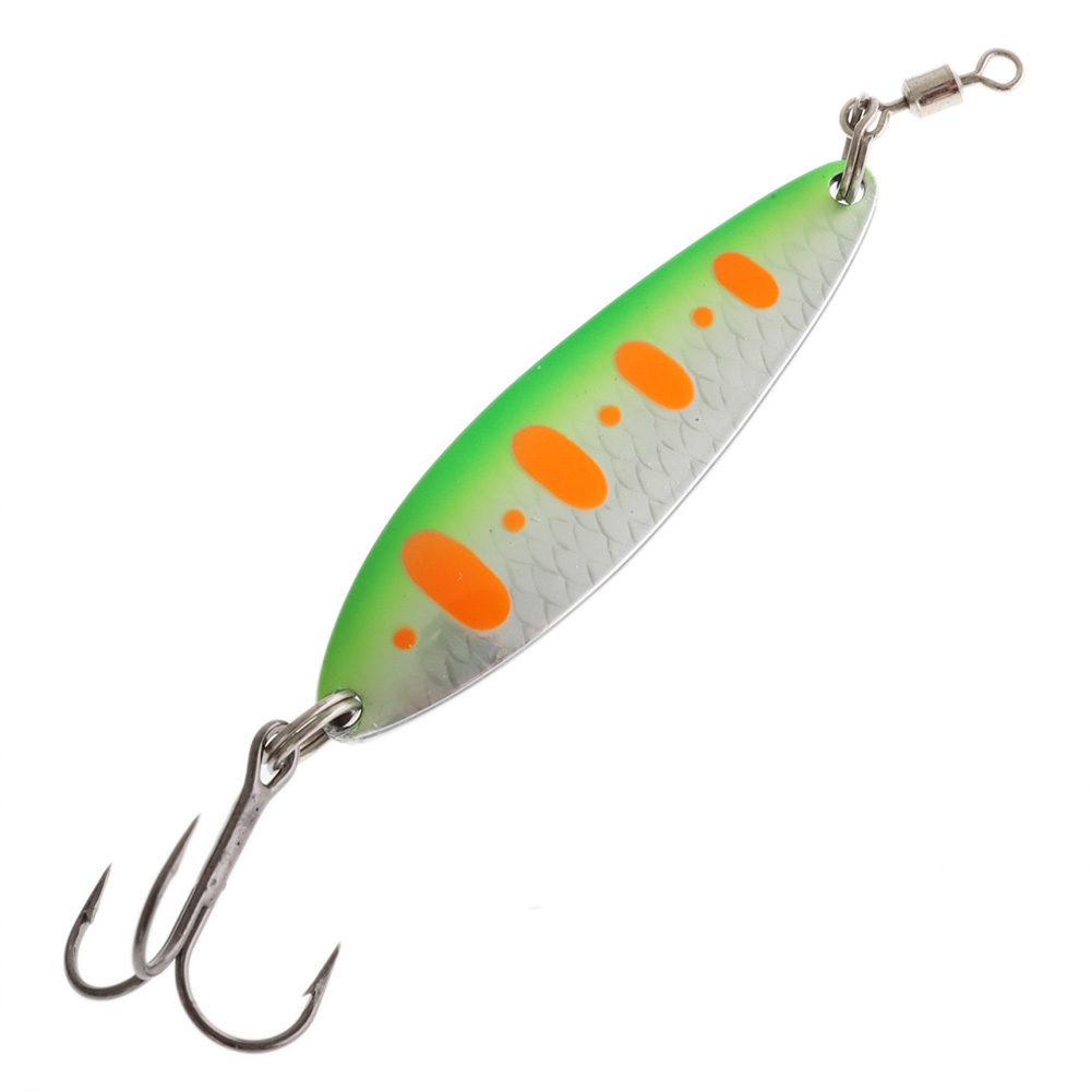 Shimano Senkou Spoon Lure 11g UV Orange/Chartreuse