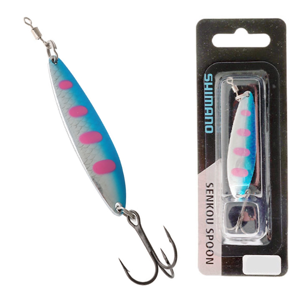 Shimano Senkou Spoon Lure 11g UV Blue/Pink