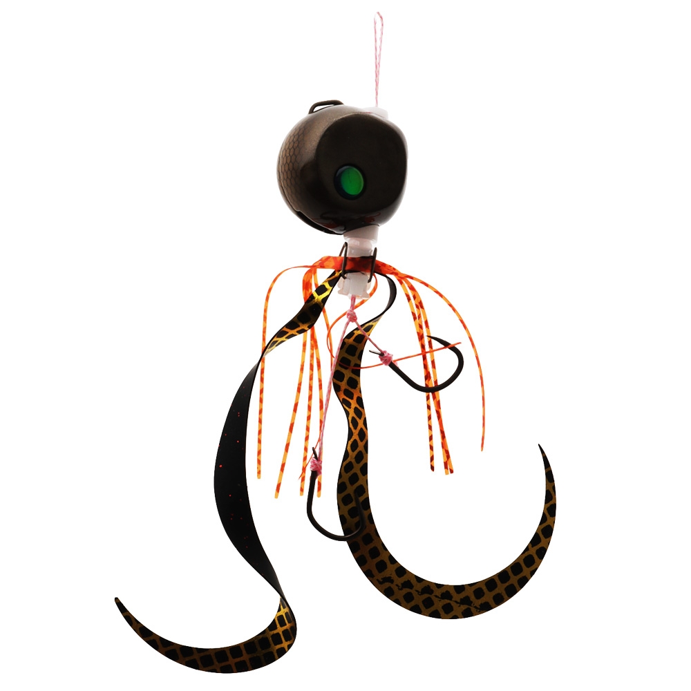 Shimano Rakuchan Baku Baku Lure 100g Black Hot Spot