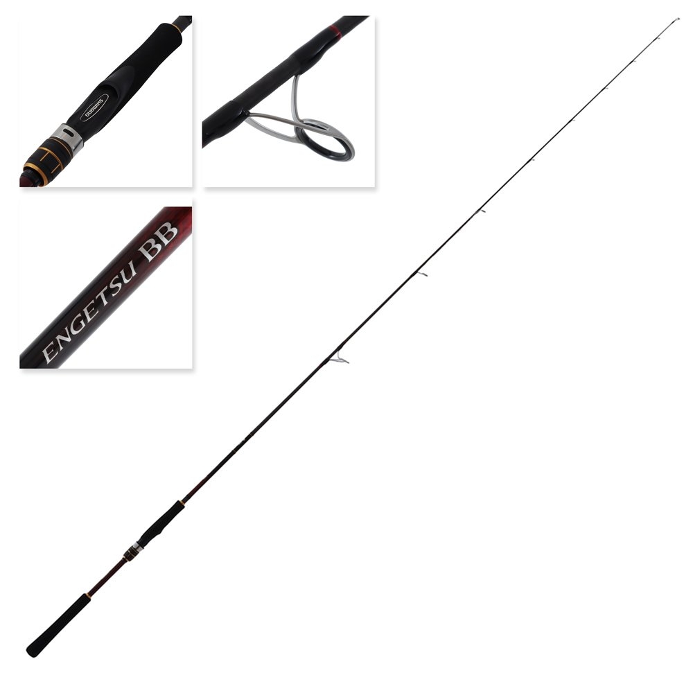 Shimano Engetsu BB Medium Spinning Rod 6ft 10in 20-100g 2pc