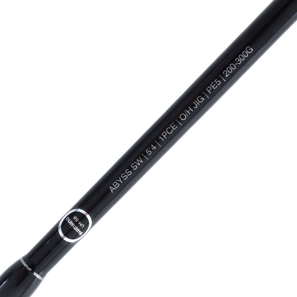 Shimano Abyss SW Spiral Wrap OH Jig Rod 5ft 4in PE5 200-300g 1pc