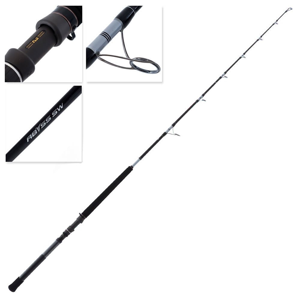 Shimano Abyss SW Spinning Game Rod with Harness Lugs 6ft 4in 100lb 1pc