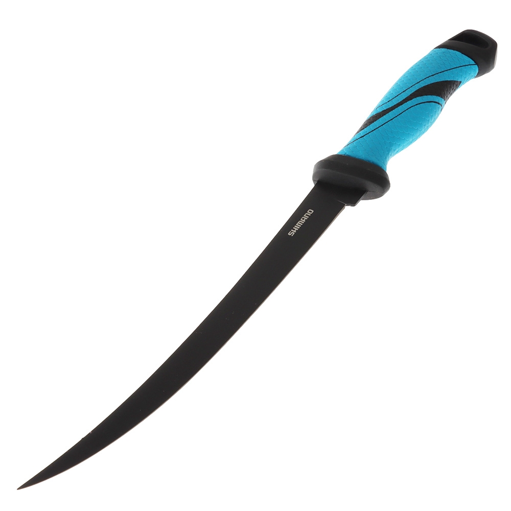 Shimano Performance Non-slip Polymer Grip Fillet Knife with Sheath 23cm