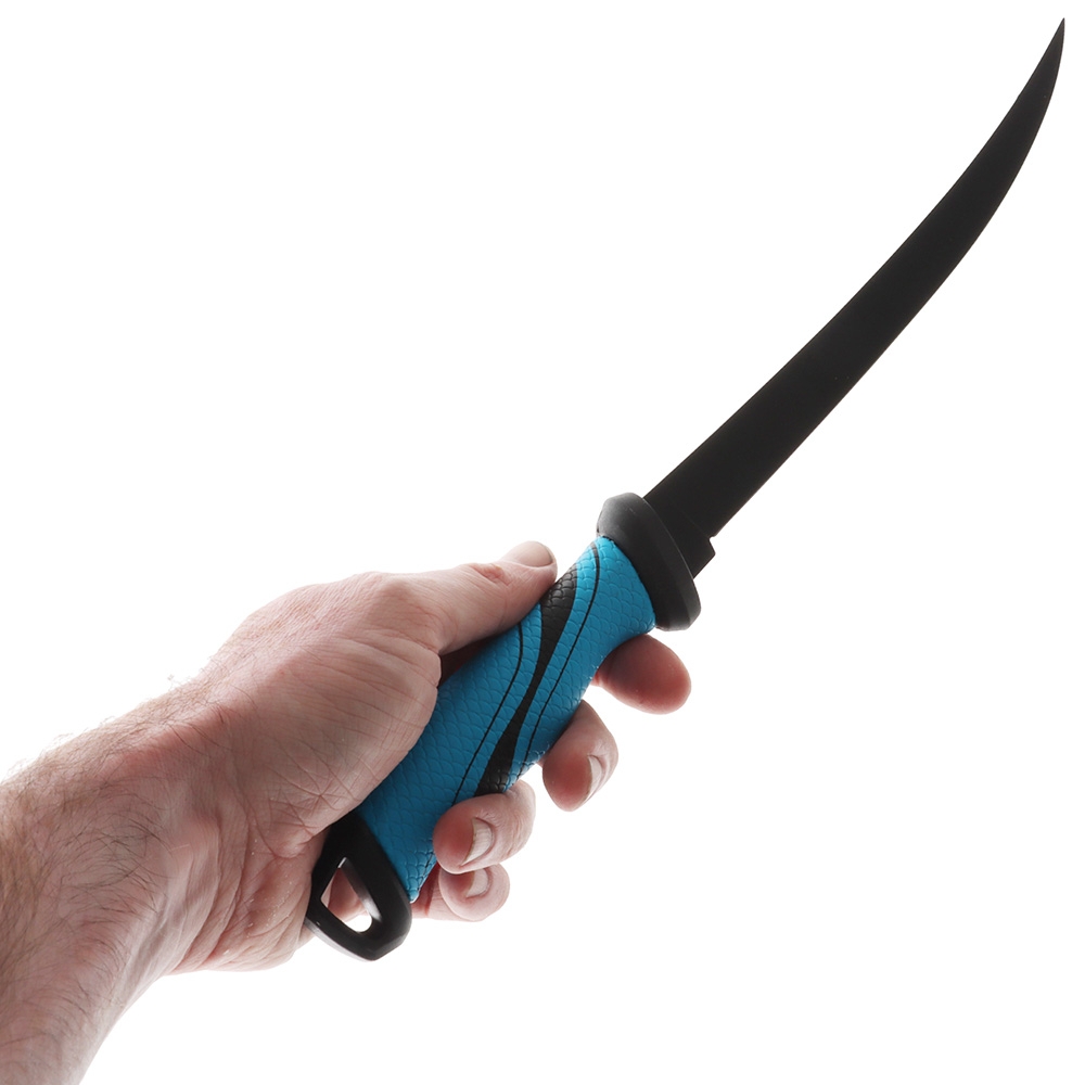 Shimano Performance Non-slip Polymer Grip Fillet Knife with Sheath 23cm