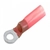 Hella Marine Heat Shrink Crimp Terminal Eye for M5 Red Qty 10