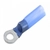 Hella Marine Heat Shrink Crimp Terminal Eye for M5 Blue Qty 10