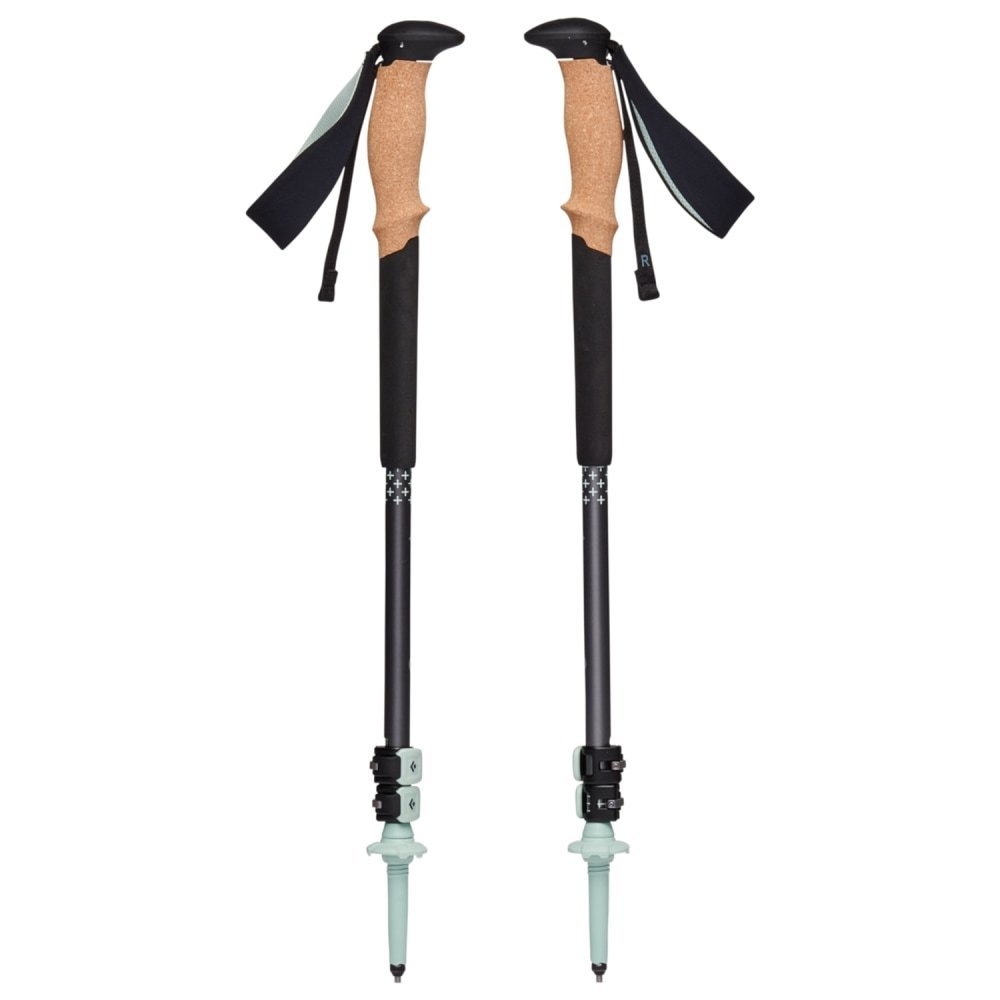 Black Diamond Pursuit Trekking Poles Charcoal/Foam Green S/M