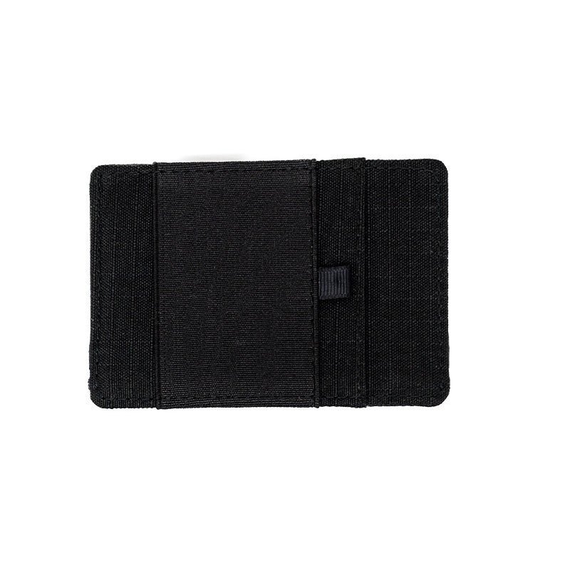 Chums Bandit Zip Wallet with ID Window Black
