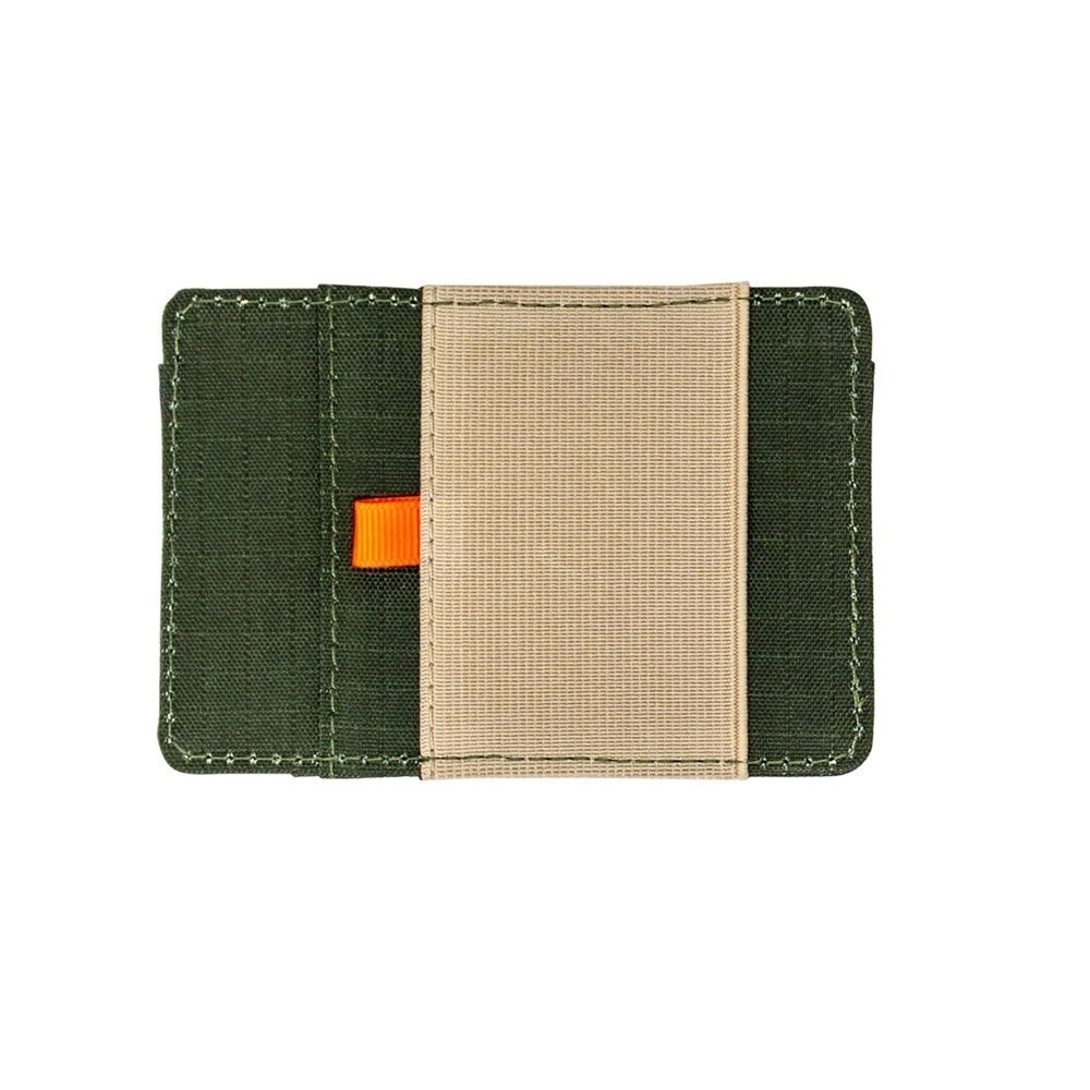 Chums Bandit Zip Wallet with ID Window Olive