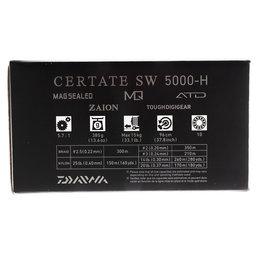 Daiwa 21 Certate SW 5000-H Spinning Reel