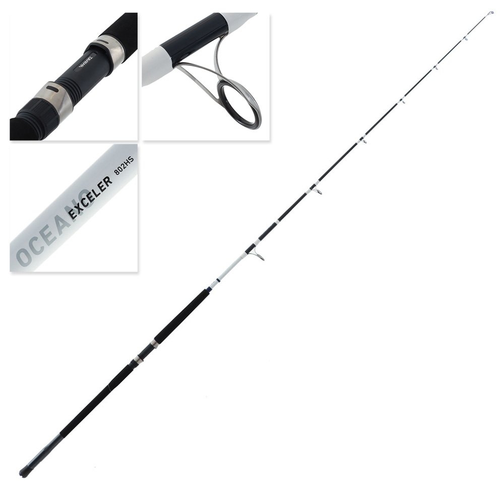 Daiwa 21 Exceler Oceano 802HS Spinning Rock Rod 8ft 10-15kg 2pc