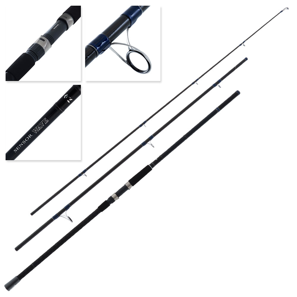 Daiwa 21 Sensor Wave 1303HFS-NZ Surfcasting Rod 13ft 8-15kg 3pc