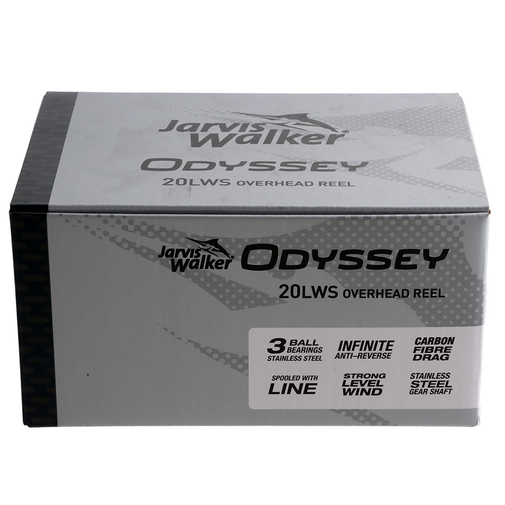 Jarvis Walker Odyssey 20 LWS Overhead Boat Reel with Line