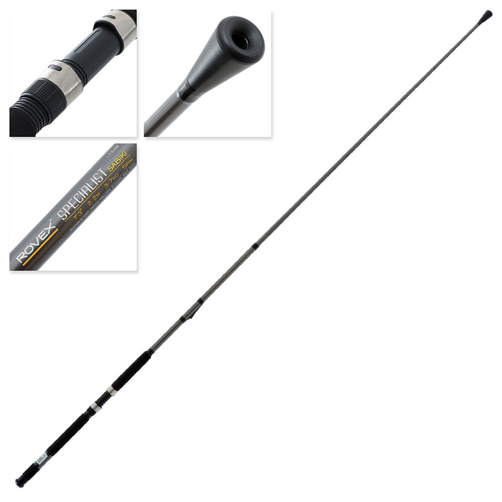 Rovex Specialist Sabiki Spin Rod 7ft 3in 3-7kg 2pc