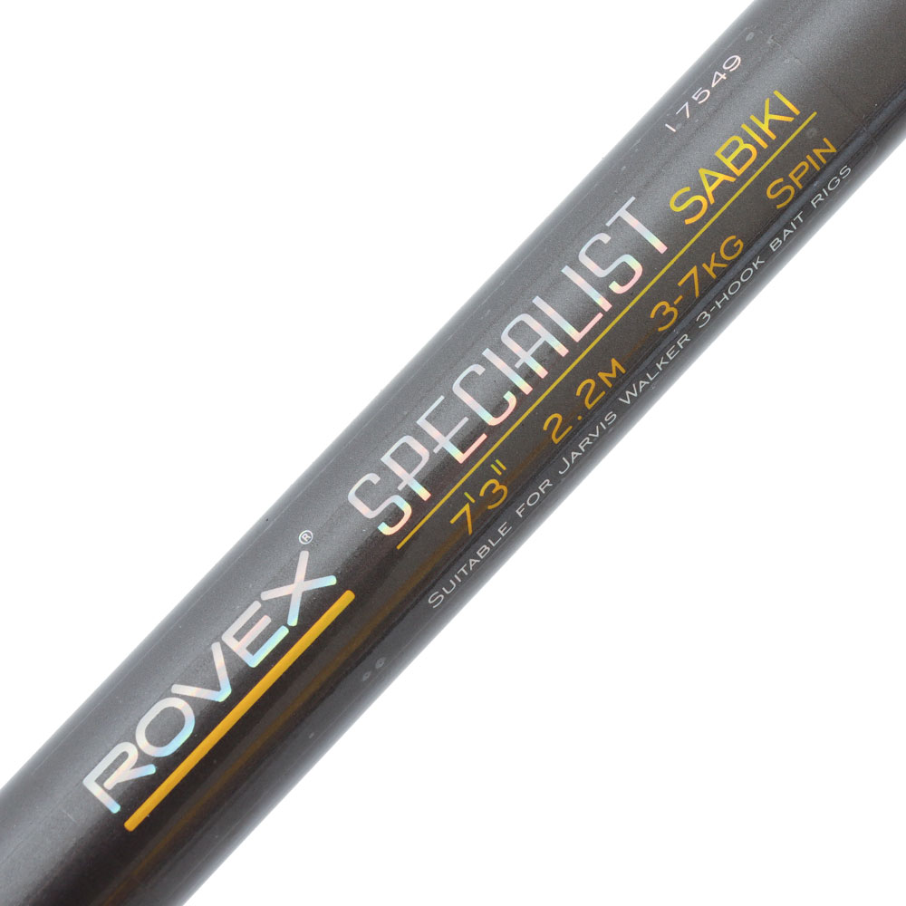 Rovex Specialist Sabiki Spin Rod 7ft 3in 3-7kg 2pc