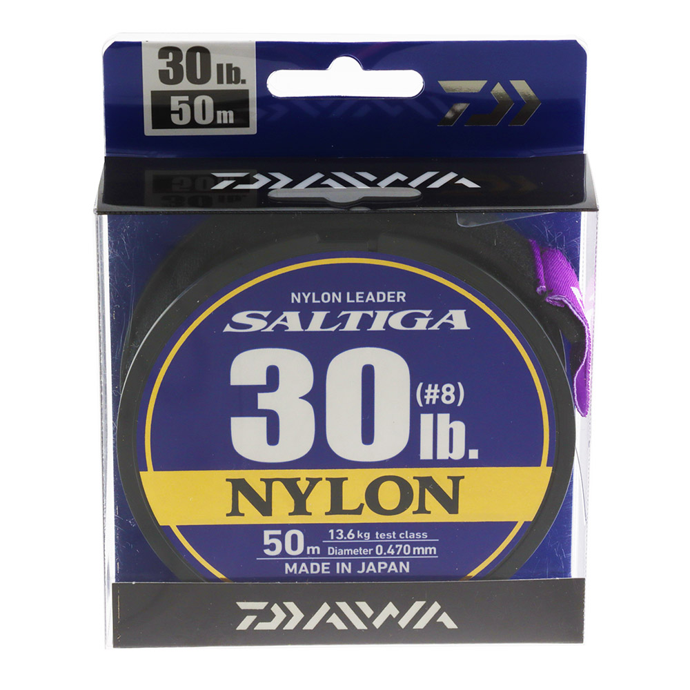 Daiwa Saltiga Nylon Leader 50m 30lb