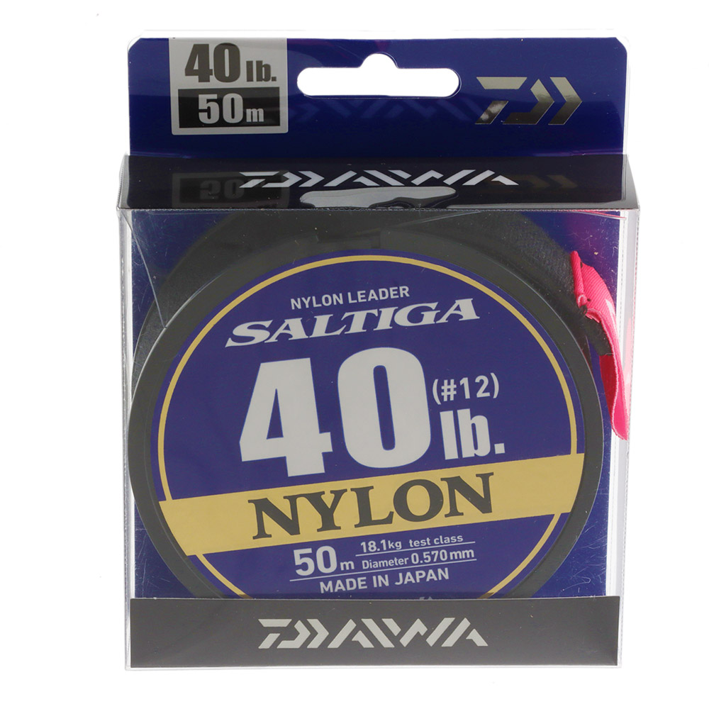 Daiwa Saltiga Nylon Leader 50m 40lb