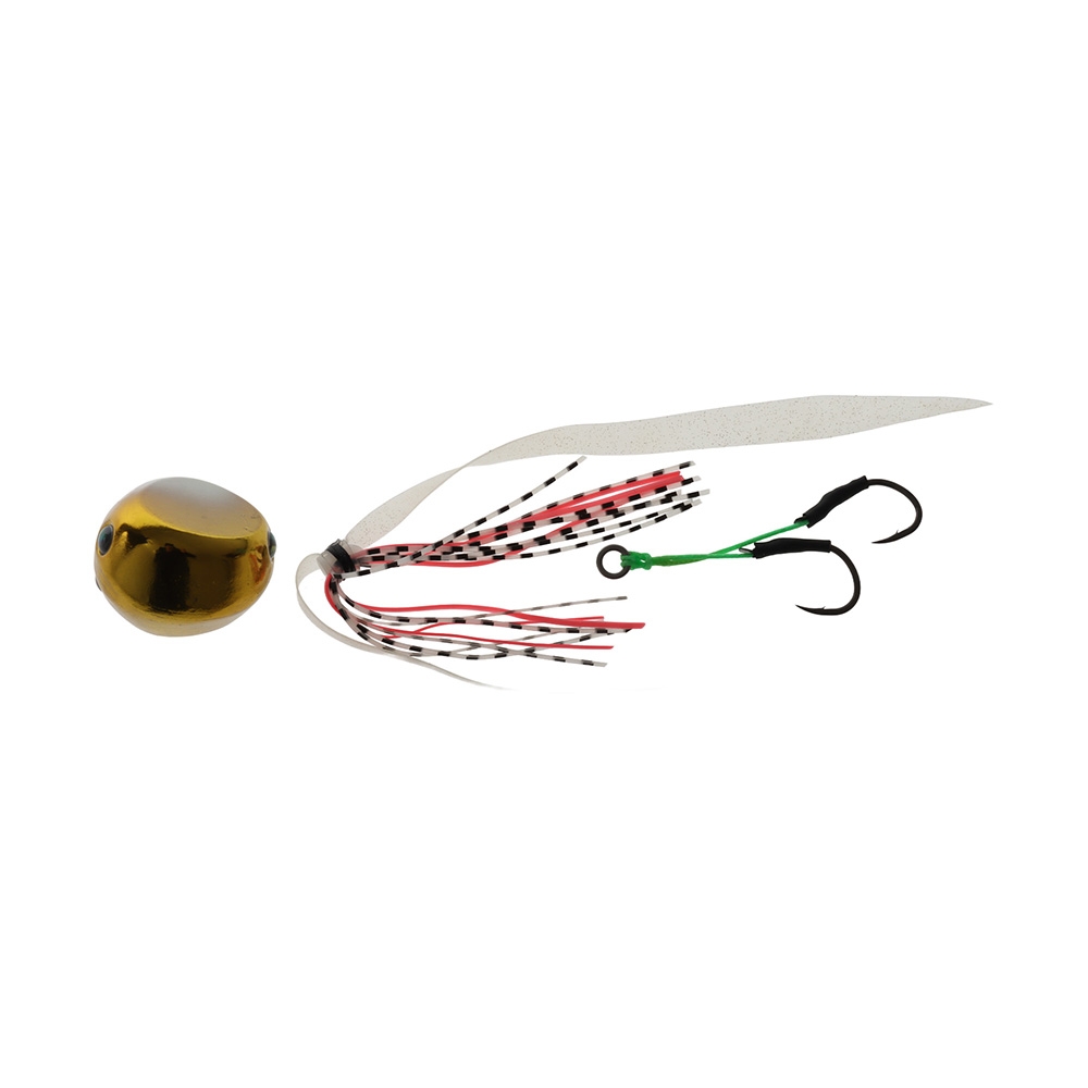 Daiwa Kohga Bay Rubber Free Slider Lure 120g Gold/Glow