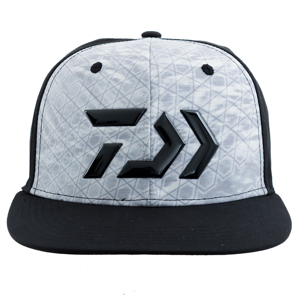 Daiwa Ripple Flat Bill Cap Grey