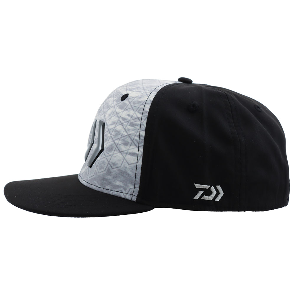 Daiwa Ripple Flat Bill Cap Grey