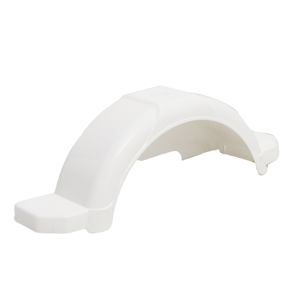 Trojan Plastic Mudguard 14in White