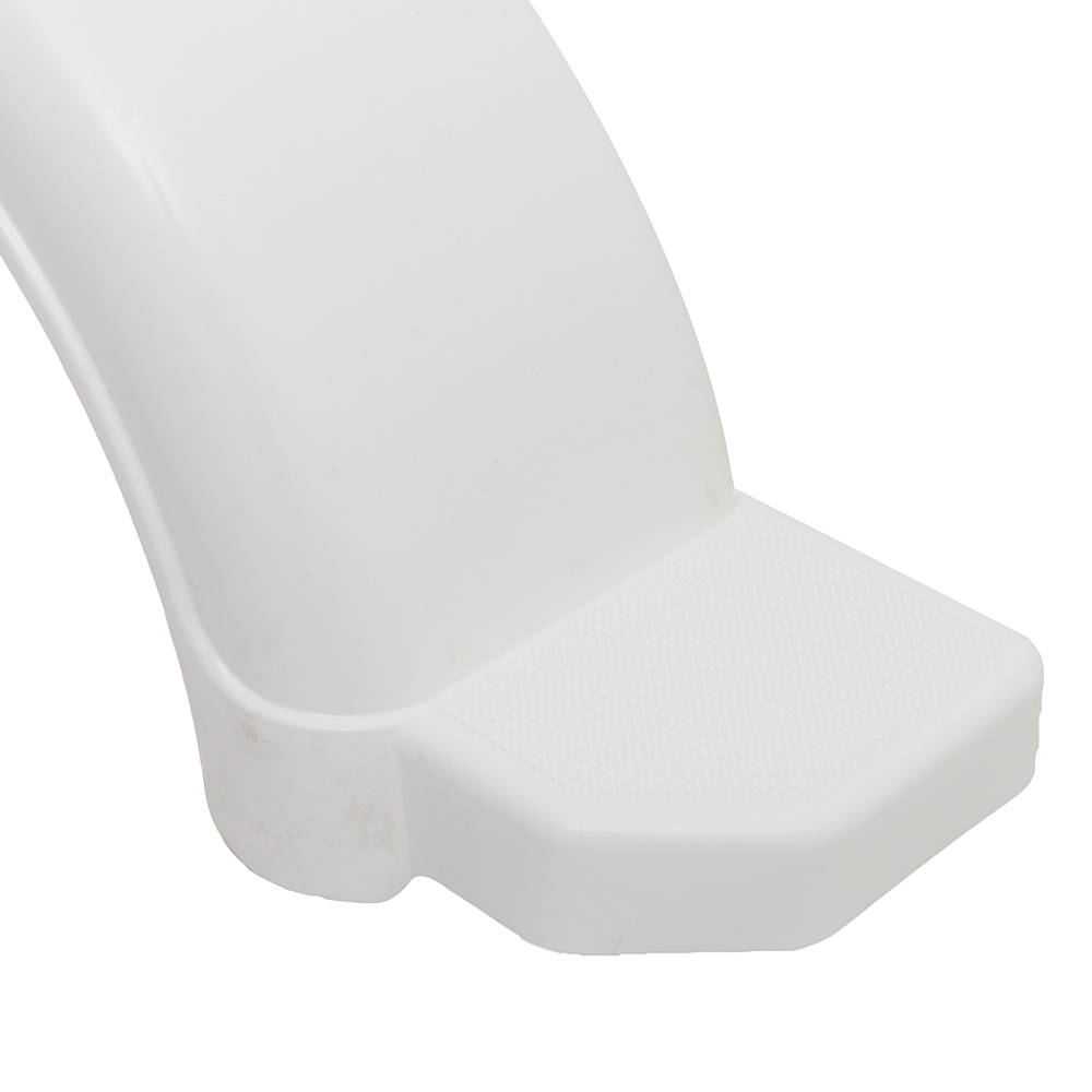 Trojan Plastic Mudguard 14in White