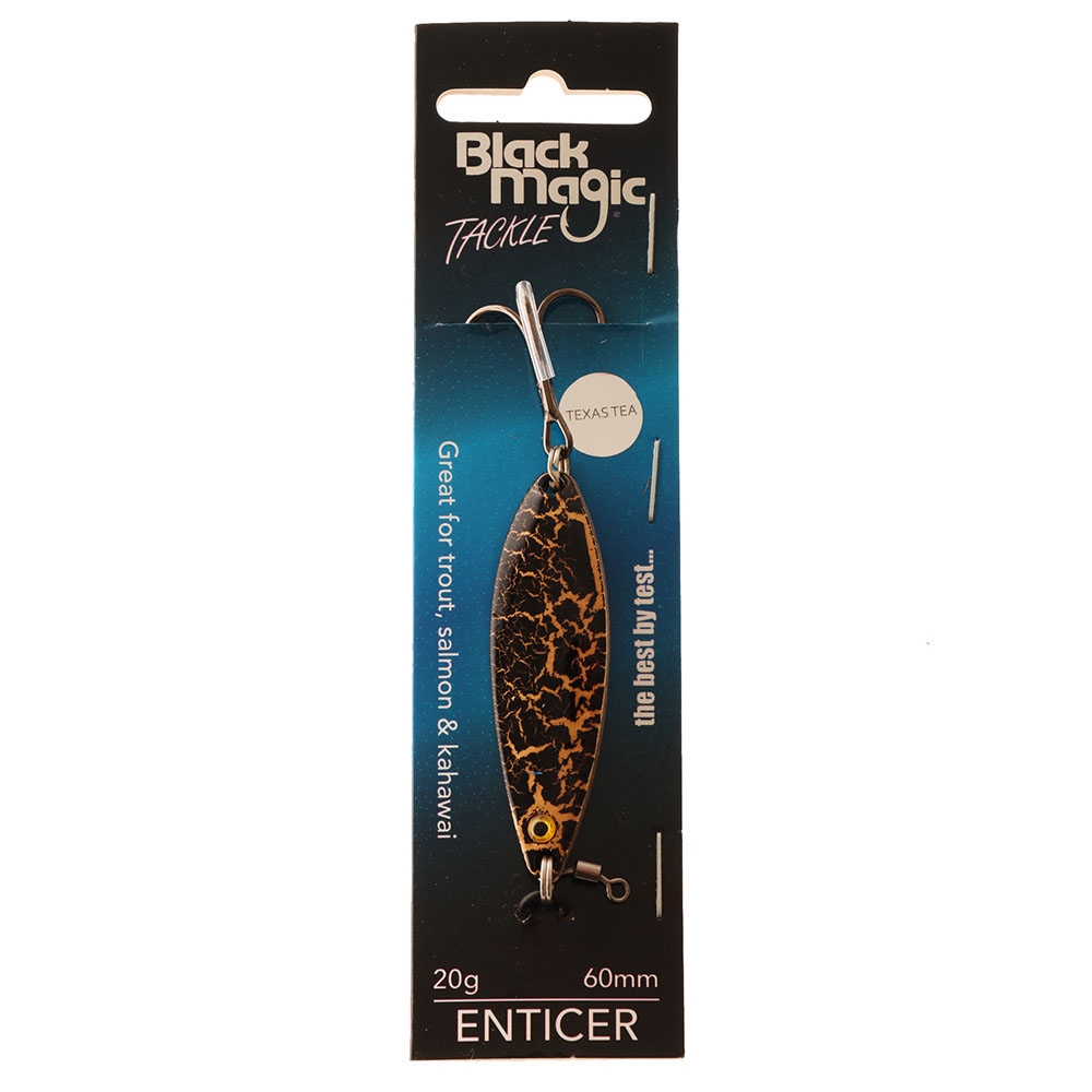 Black Magic Enticer Freshwater Lure 20g Texas Tea